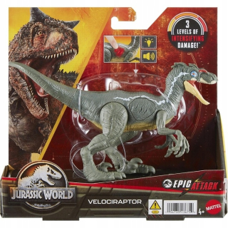 Jurský svetový Velociraptor so svetlami a zvukmi HNC11