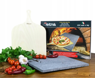 Plech, forma na pečenie - Etna kameň na pečenie Vulkanic Pizza Italian