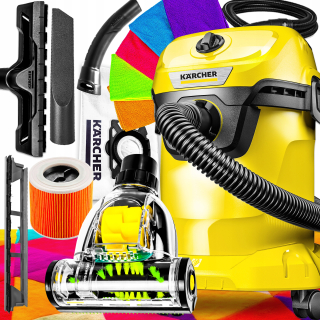 Vysávač, príslušenstvo - Karcher vysávač WD3 Turbocrian 4500W PRO XXXL