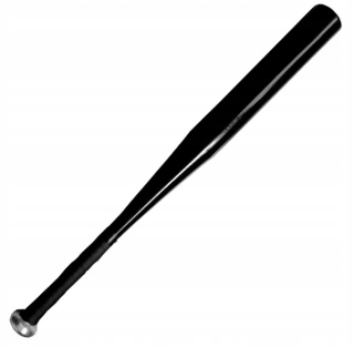 Baseballová pálka - HLINÍKOVÝ BASEBALOVÝ BIT 34 palcov, ČIERNA