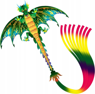 KITE REPELLER MEGA VEĽKÝ 520CM*150CM+100M LANO