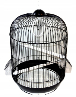 Klietka, voliéra pre papagáje - Oválne klietky vtáky papagáj Parrots Canary + banka!