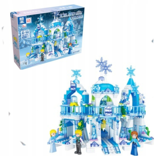 Plastová stavebnica - Bloky Ice Land Mega Set 463 Elsa Palace !!