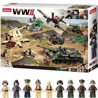 Sluban Army M38-B0697 bloky naše deti G119872 998 ks.