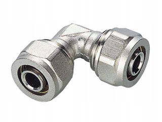Šróbovacie koleno PEX 20 x 20 mm - 4 kusy.