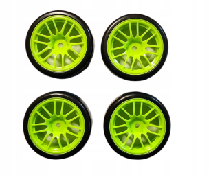 KOLESÁ 1/10 HEX12MM DRIFT NA CESTNE ZELENÉ HSP RC 200-6 JAKAR