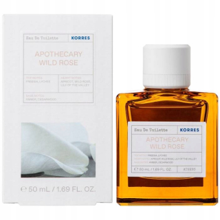 Korres apothecary Wild Rose toaletná voda 50 ml
