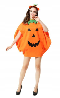 Detský unisex kostým - Tekvica kostýmov maskovanie halloweenskej veľkosti l