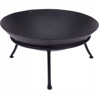 Liatinové záhradné ohnisko Orion čierne 57 cm