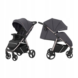 Kočík CARRELLO Bravo CRL-8512/1 Serious Grey