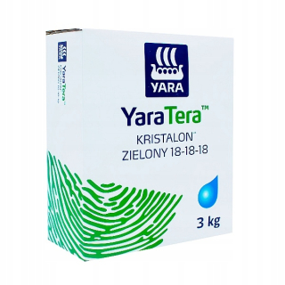 YARA viaczložkové hnojivo kryštály, 3 kg