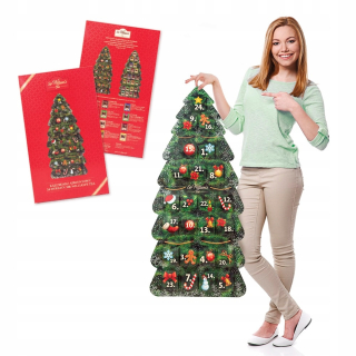 Adventný kalendár - Vianočný stromček adventný kalendár s čajom Sira Williamsa