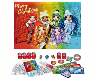 Adventný kalendár - Adventný kalendár dúha vysoká pre deti
