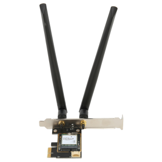 Karta PCIe WiFi 6E 2,4G/5G/6Ghz až 2400Mbps