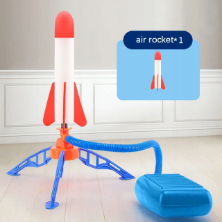 Kid Air Rocket Nožná pumpa Launcher Hračky Športová hra Skákať Stomp Outdoor Child