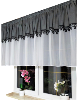 Klasický voálový záves 300 cm x 90