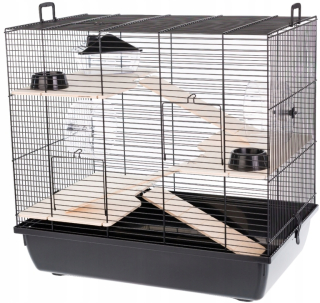 Klietka pre hlodavce - Klietka pre potkanov škrečka Grozoni REX 3 58CM SET