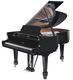 W. Hoffmann P 206 klavír - lesklý čierny