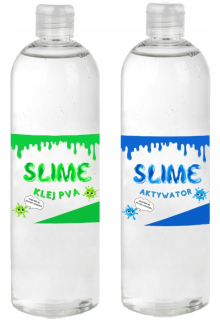 Lepidlo - PVA Glue+ Aktivátor pre sliz (2x1L sada)