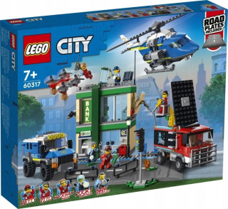 Stavebnica LEGO City - Mesto 60317 bankových blokov