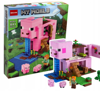 MINECRAFT 21170 Bloky pre prasa BIG