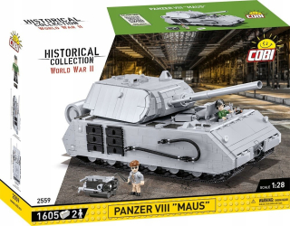 Stavebnica, slamky - Panzer Blocks VIII Maus Cobi Blocks 2559