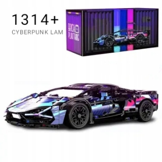 Stavebnica, slamky - Technické bloky Lamborghini Cyberpunk 1314+