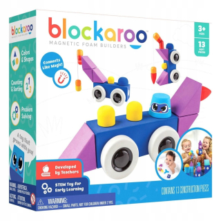 Magnetické bloky Blockaro Stredný roadster 13 el