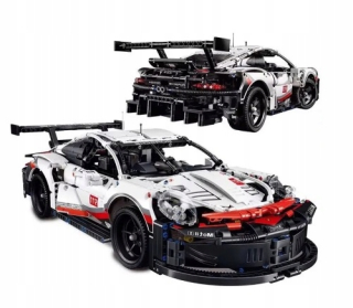 Stavebnica, slamky - Porsche 911 1580el Sports Car Blocks
