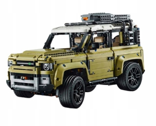Stavebnica, slamky - Bloky mimo -Road Jeep Rover 2573el