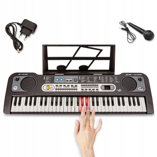 Klávesnica Organ MQ-6119L na učenie sa hry 61 kláves Mikrofón Napájanie ORGANKI