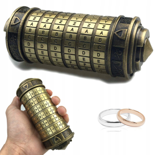 3D, 4D puzzle - Krypet Code da Vinci Castle Mini Cryptex Gift