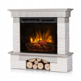 Elektrický krb - Elektrický krb Dimplex Porto White Pine