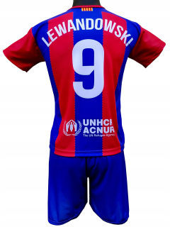 Basketbalová súprava - Futbalový dres Lewandowski Barcelona, veľkosť M