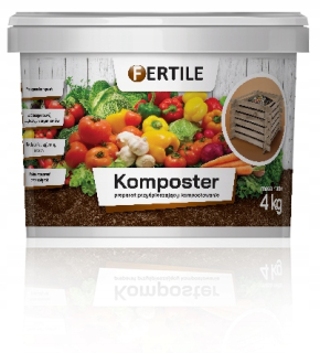 Prostriedok na kompostovanie - Úrodné kompostovacie činidlo granule 4 kg