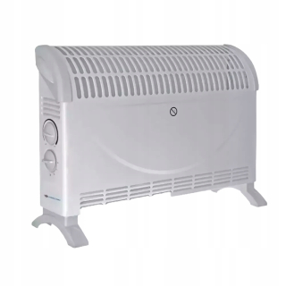 Dedra 2000 W biely konvektorový ohrievač