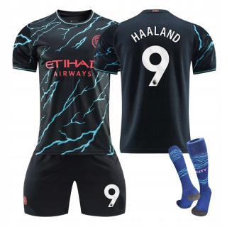 Basketbalová súprava - Haaland Football T -shirt č. 9 Nové deti outfit