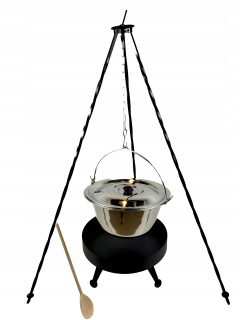Nerezový kotlík 8 + pokrievka KRB 40 cm