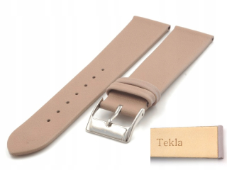 Kožený remienok na hodinky Tekla T-047.17 14 mm