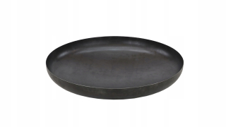 Záhradné ohnisko oceľové dno čierne 80cm