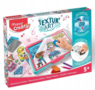 Textur'art fashion obkresľovanie dosiek Maped 5+