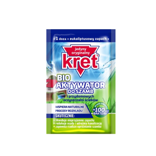Kret 25Gx20Pcs Bio aktivátor pre septiky /666