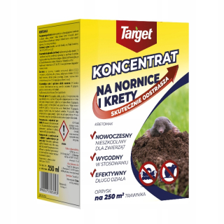 Prípravok proti kunám - Kretomax 250ml odpudzujúci krtky, TARGET hraboše