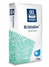 YARA viaczložkové hnojivo práškové 25 kg 25 l