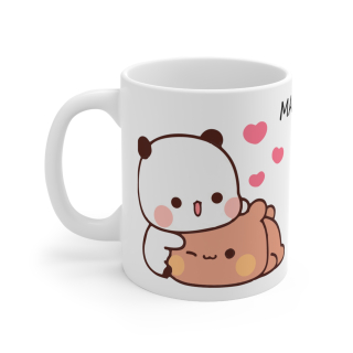 Hrnček - Bubu miluje hrnček Dudu + darček na Valentína