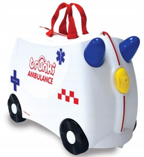 Detský kufrík Trunki 18 l, biely