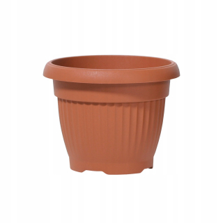Kvetináč Prosperplast 50 cm x 50 x 39 cm priemer 50 cm plastové odtiene hnedej a béžovej