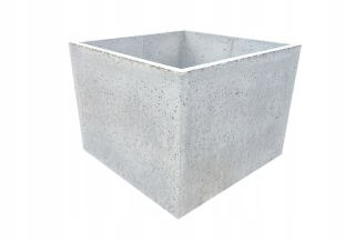 Betónové kvetináče Architektonický betón 80x80x60