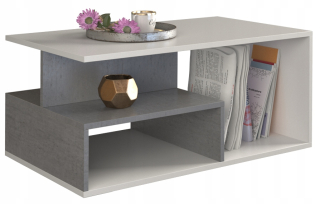 TopEshop Prima konferenčný stolík 90 x 51 x 43cm šedý