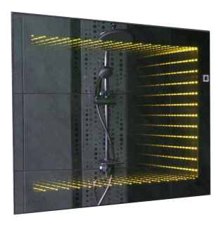 3D LED zrkadlo do kúpeľne 25x55 SUPER AKCIA